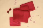 Hot Pink Organza Saree - Image 4