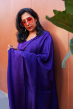 Purple Silk Saree - Image 2