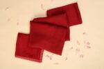 Burgundy Organza Saree - Image 3