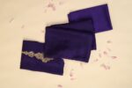 Purple Silk Saree - Image 3