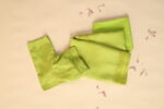 Neon Green Half & Half Saree - Image 4